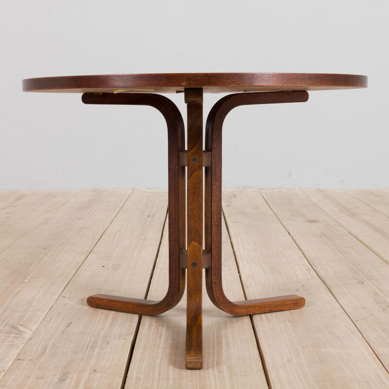 Vintage Scandinavian rosewood coffee table by Gandal Mobelfabrikken, Norway 1960
