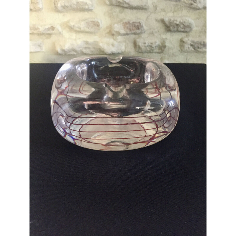 Vetrina d'epoca in cristallo Saint Louis di Joseph Bleichner