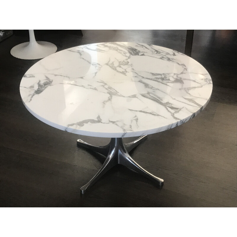 Vintage marble coffee table by George Nelson for Herman Miller, 1970