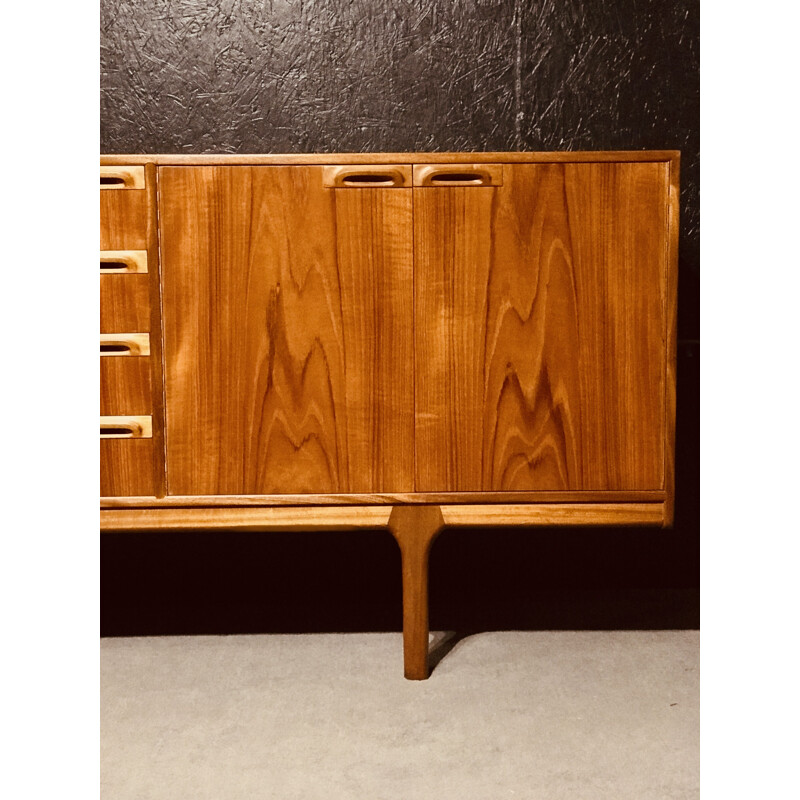 Enfilade vintage en teck par Tom Robertson pour A.H. McIntosh, Ecosse 1960