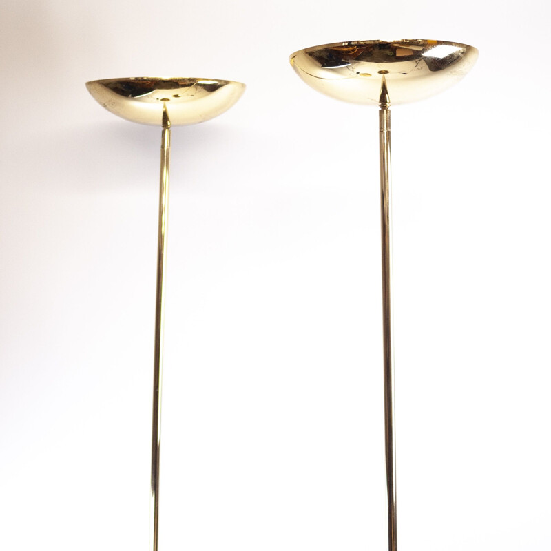 Pair of vintage Italian halogen floor lamps by Ilmo Illuminazione, 1990s