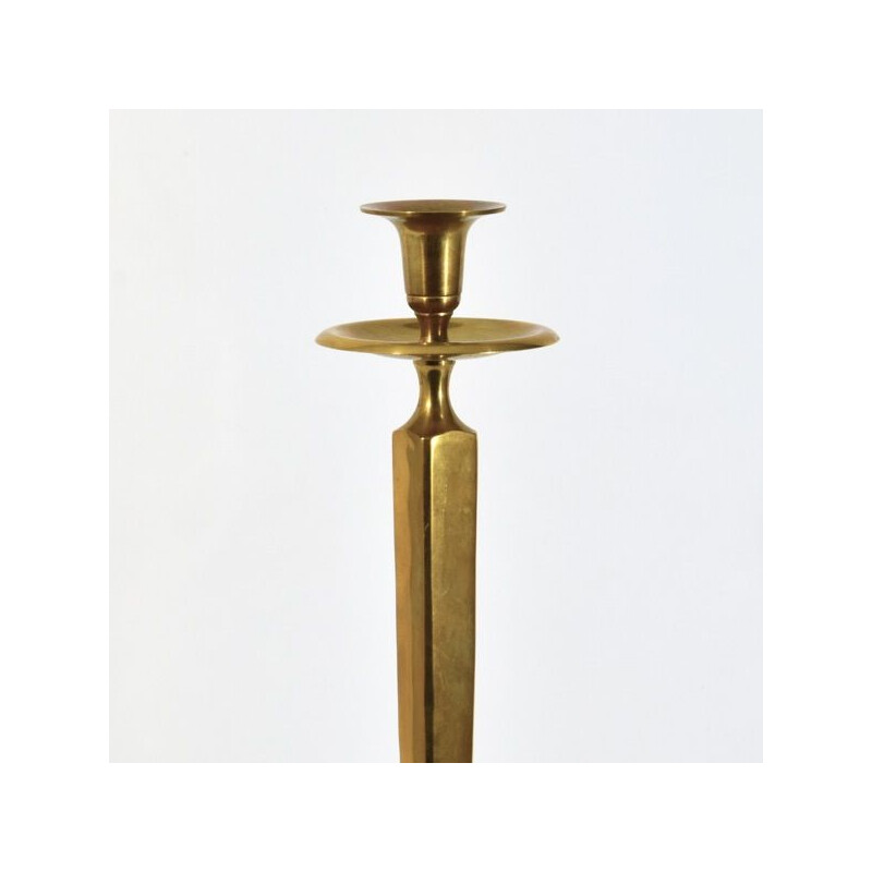 Vintage brass candlestick