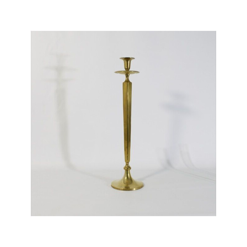 Vintage brass candlestick