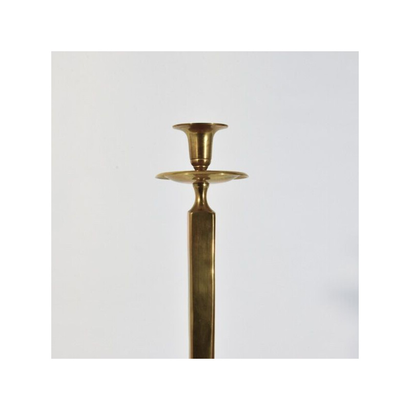 Vintage brass candlestick