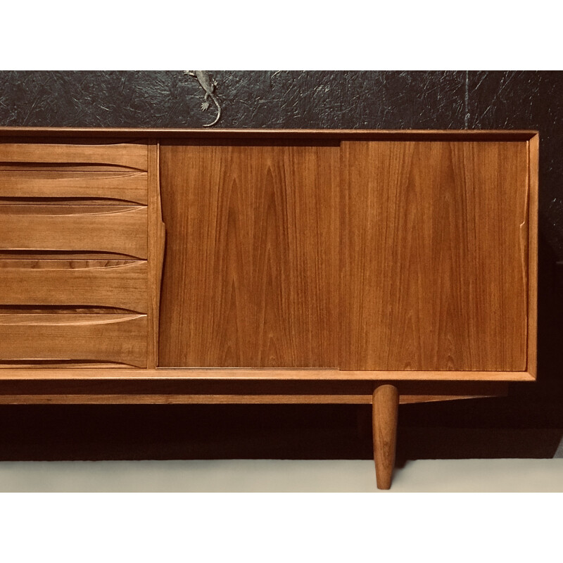 Mid century teak sideboard by Arne Vodder for Sibast, Denmark 1960s