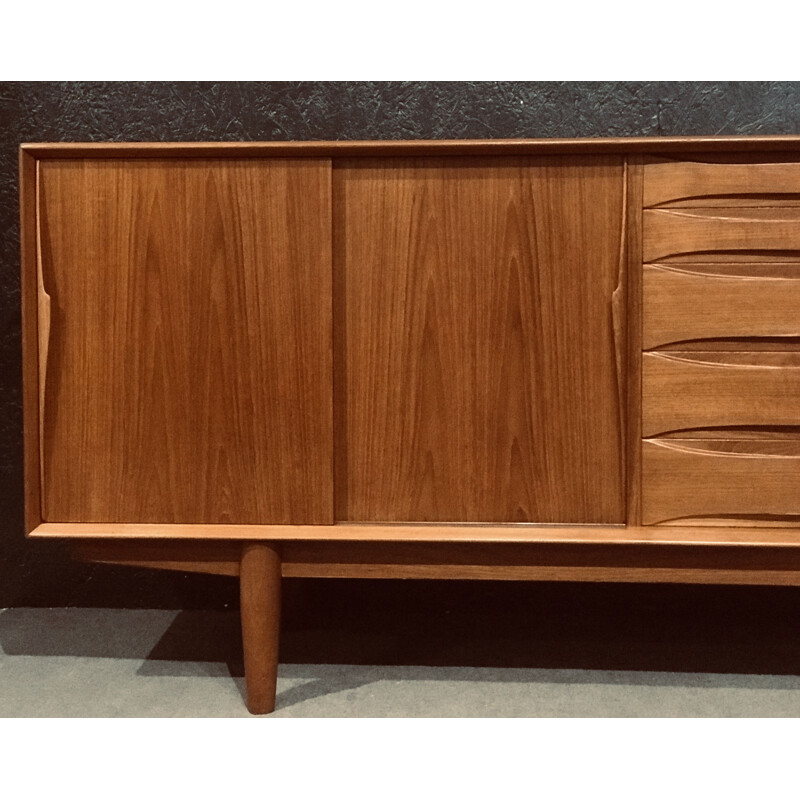 Mid century teak sideboard by Arne Vodder for Sibast, Denmark 1960s