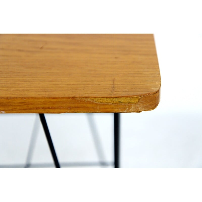 Pair of vintage teak side tables, Sweden 1950