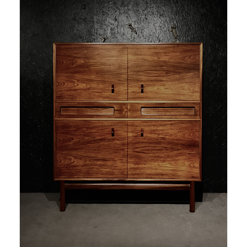Mid-century rosewood cabinet by Tom Robertson for McIntosh, Scotland 1960s