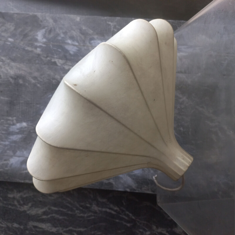 Vintage cocoon pendant lamp by Achile Castiglioni