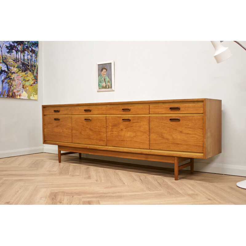 Teak vintage sideboard by White & Newton, UK 1960s