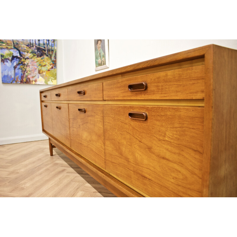 Teak vintage sideboard by White & Newton, UK 1960s