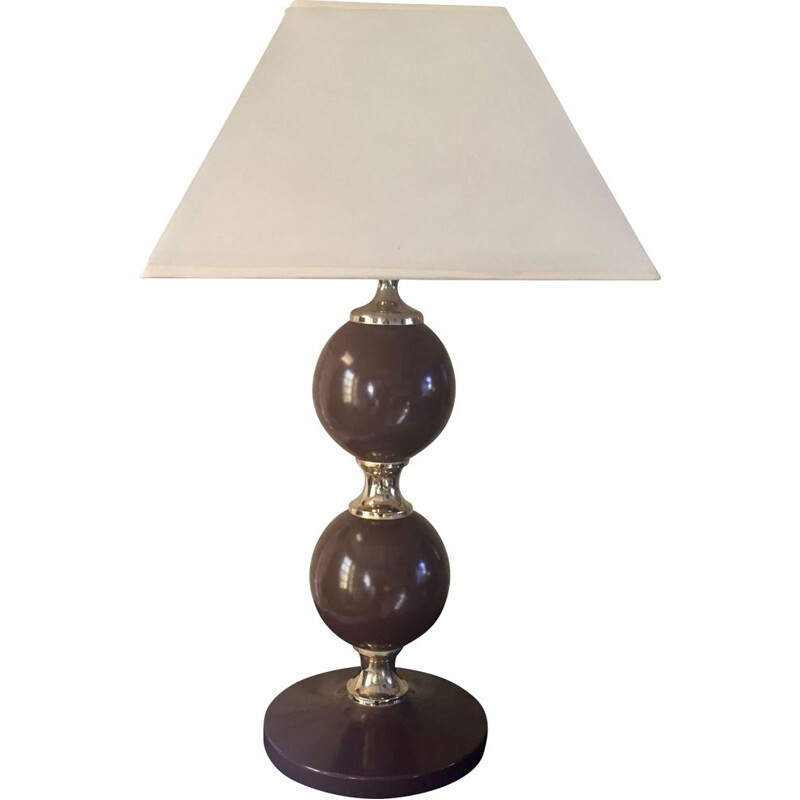 Large vintage neo-classical lamp by Philippe Barbier, 1970