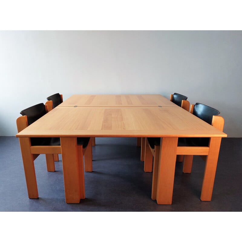 Vintage dining set by Ibisco, Italy 1970s