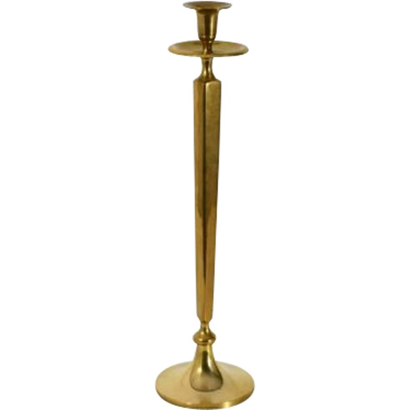 Vintage brass candlestick