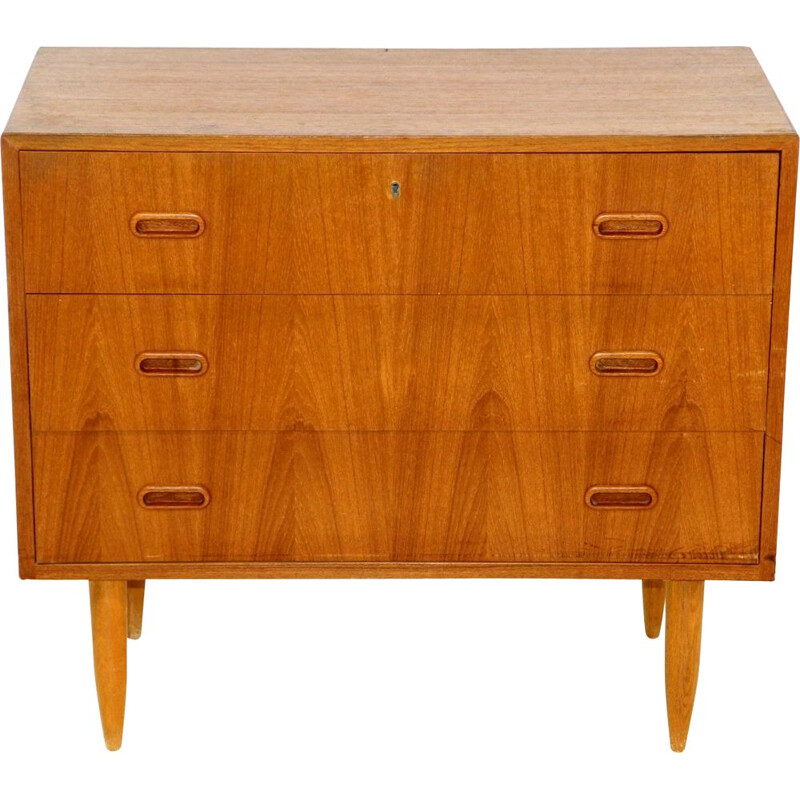 Scandinavian vintage teak chest of drawers, Sweden 1960