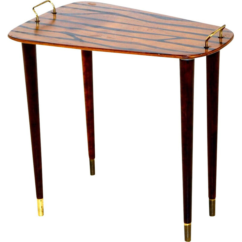 Vintage rosewood side table, Sweden 1950