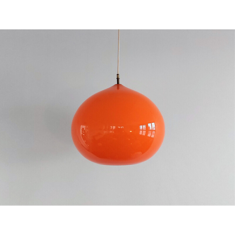 Vintage Murano glass suspension by Alessandro Pianon for Vistosi, Italy 1950 -1960