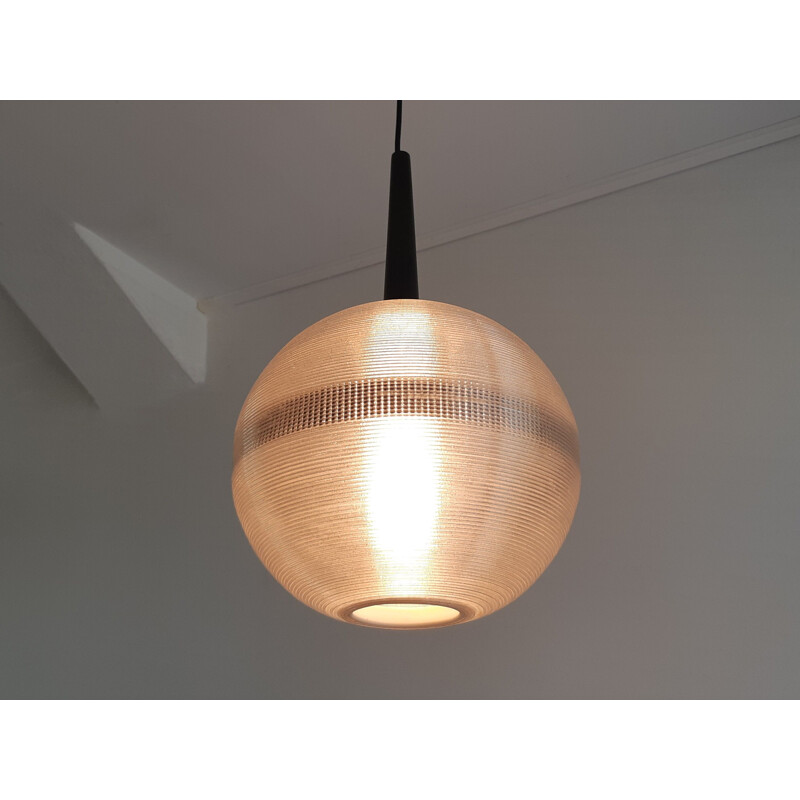 Vintage pendant lamp by John Reed for Rotaflex, UK 1950-1960