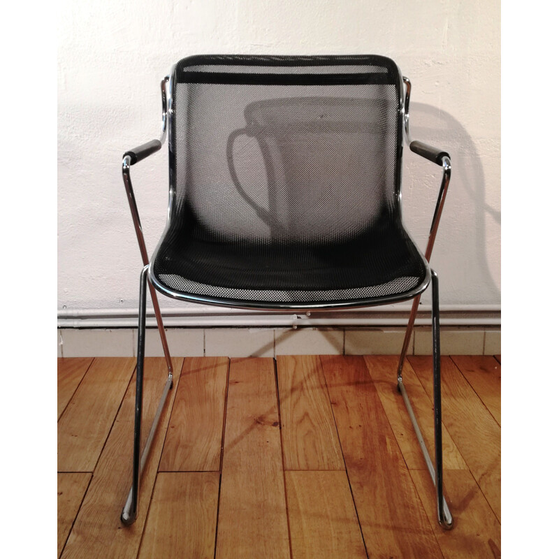 Vintage Penelope stoel van Charles Pollock, 1980
