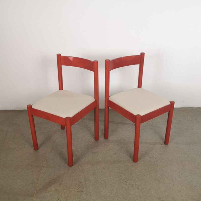 Paar vintage stoelen van Jadran Tmn Zagreb