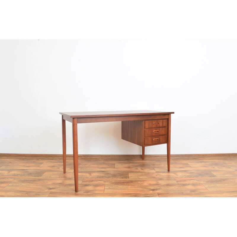 Mid-century Danish teak desk, 1960s