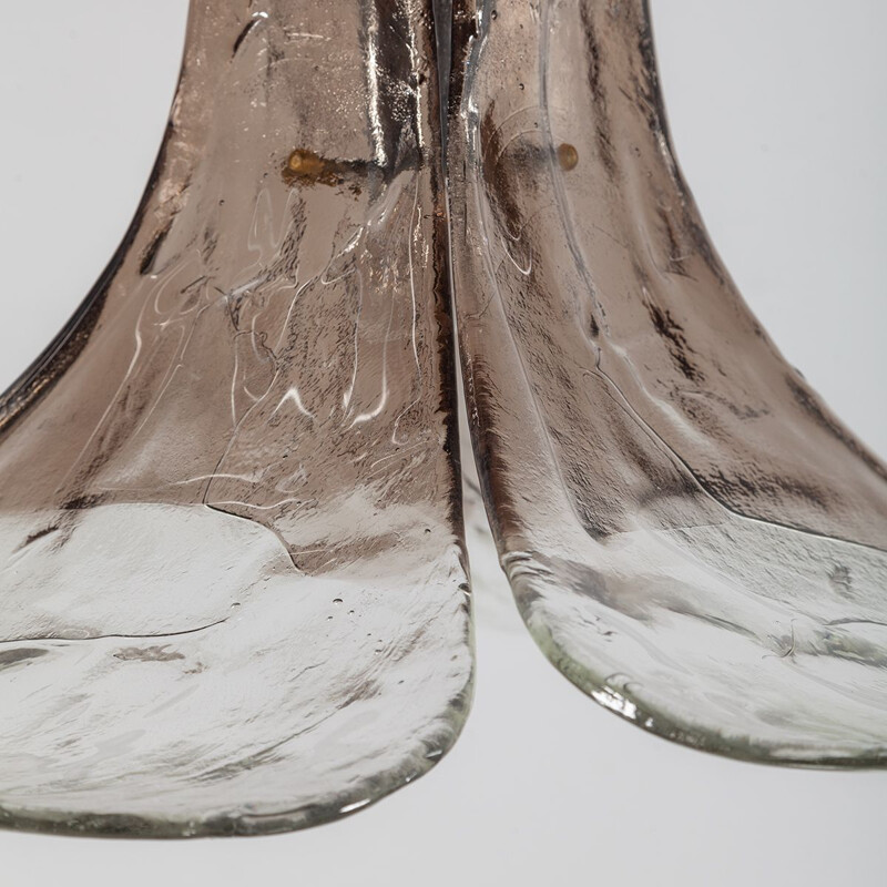 Suspensión de cristal de Murano vintage de Carlo Nason para Mazzega