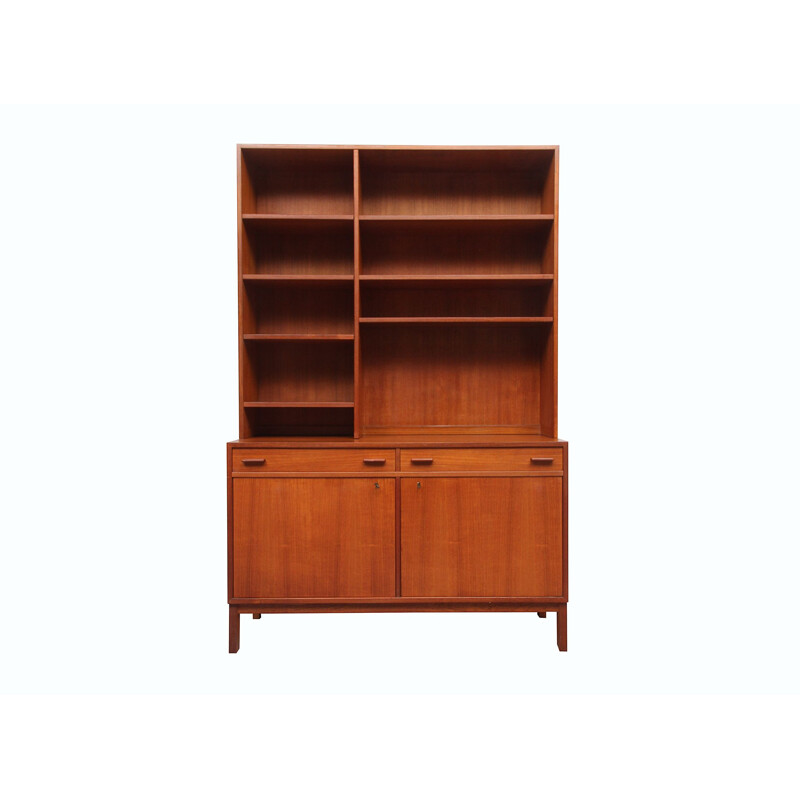 Vintage teak bookcase by Interier Praha, 1960