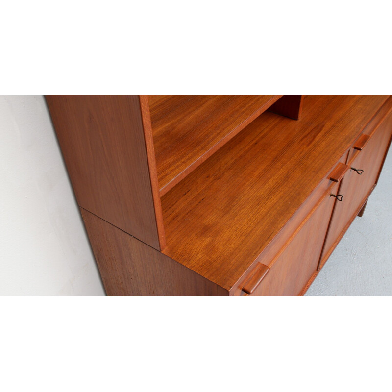 Vintage teak bookcase by Interier Praha, 1960