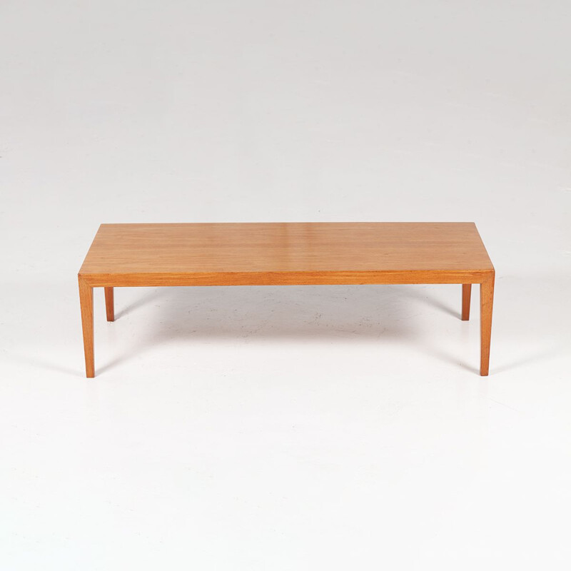 Mesa de café Vintage teak de Severin Hansen para Haslev Møbelsnedkeri, 1960