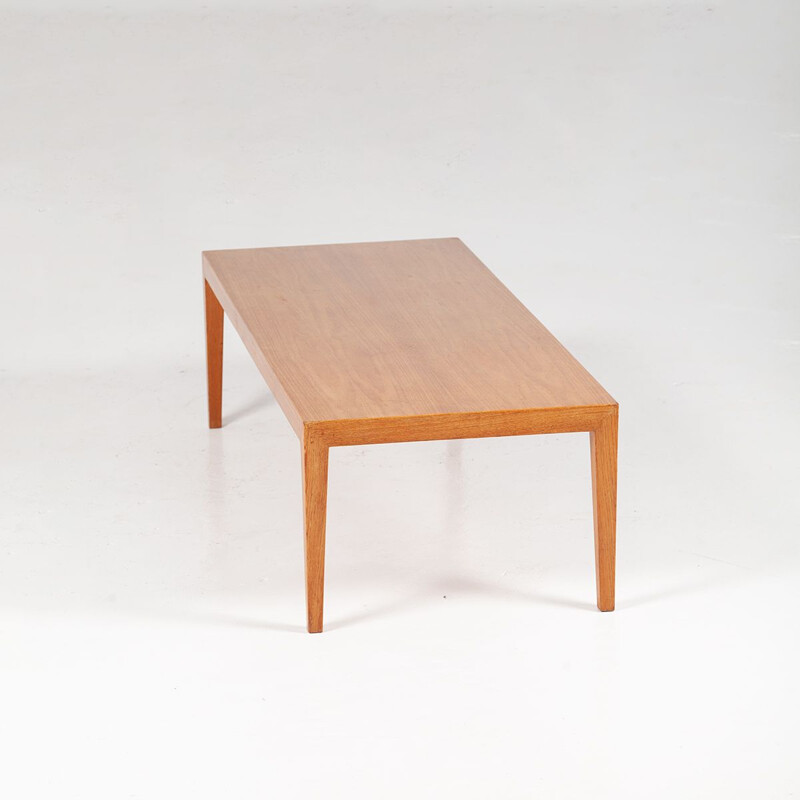 Tavolino vintage in teak di Severin Hansen per Haslev Møbelsnedkeri, 1960