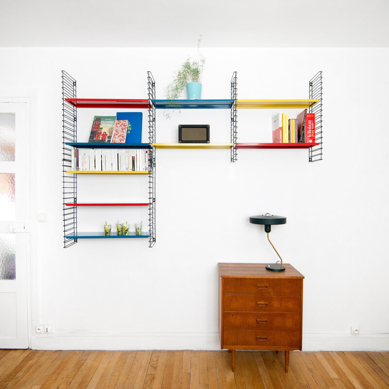 Modular shelf system Tomado in metal, Adriaan DEKKER - 2000s