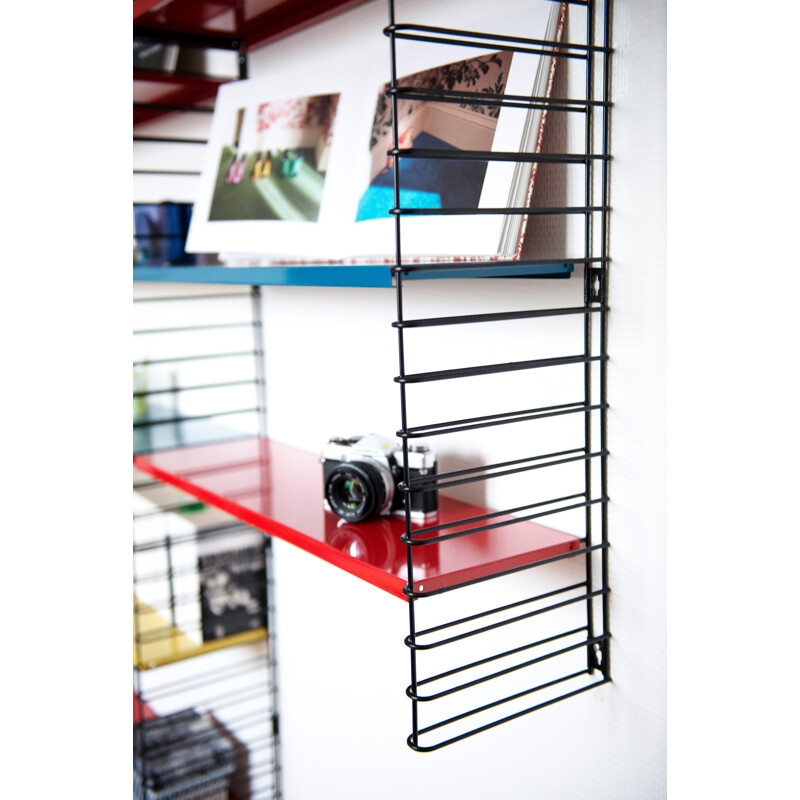 Large shelf system modular Tomado in metal, Adriaan DEKKER - 2000s