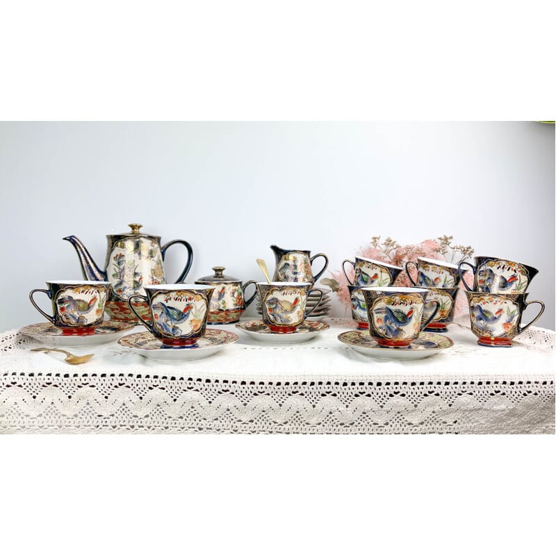 Vintage "Taous Imary" porcelain tea set