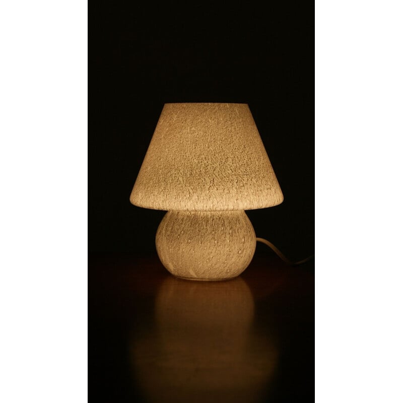 Vintage mushroom lamp, 1970s