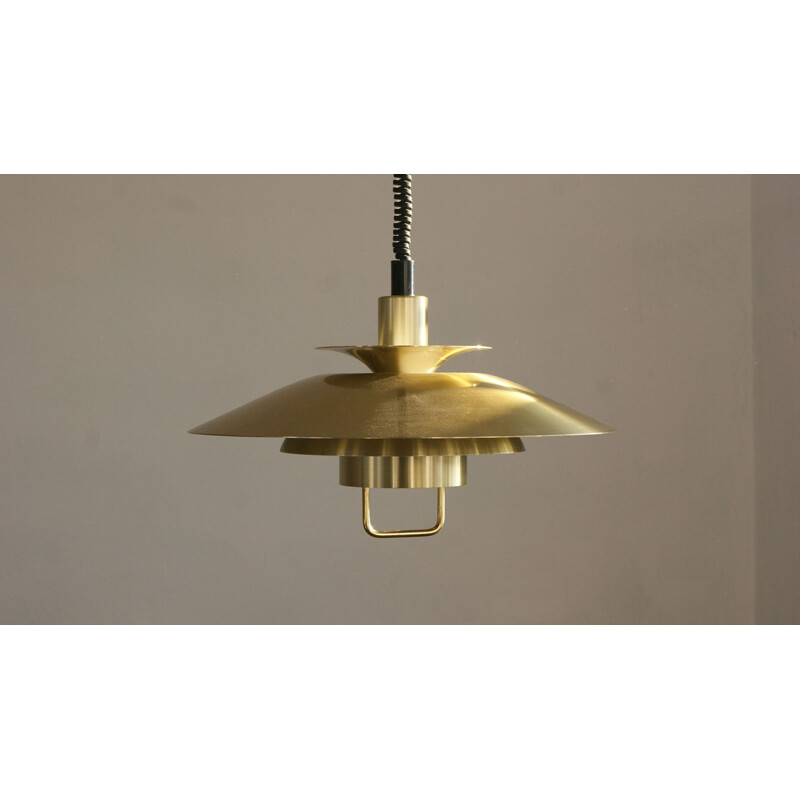 Vintage swedish pendant lamp for Belid, 1970s