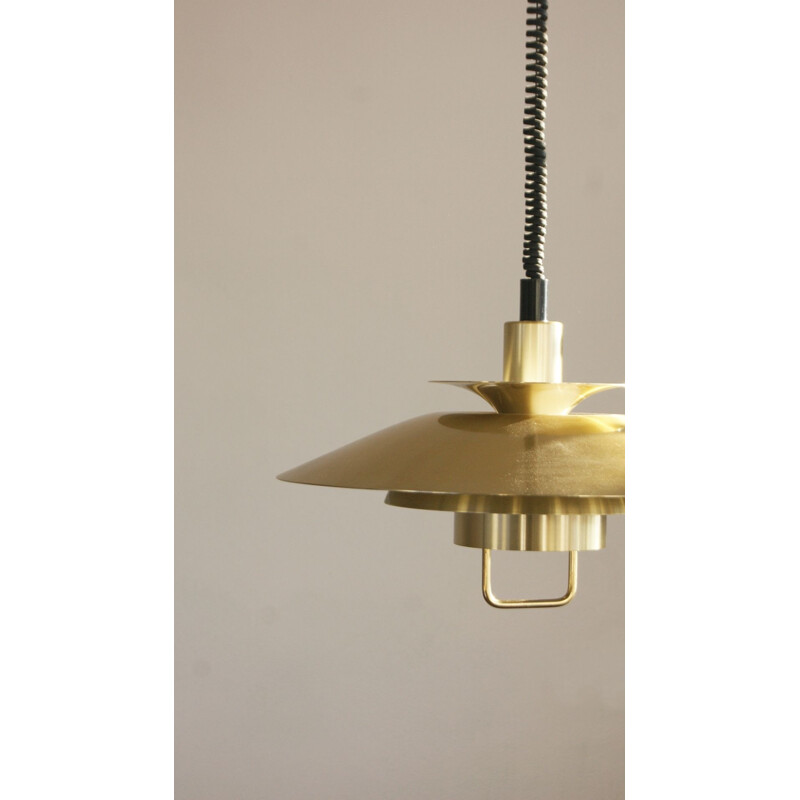 Vintage swedish pendant lamp for Belid, 1970s