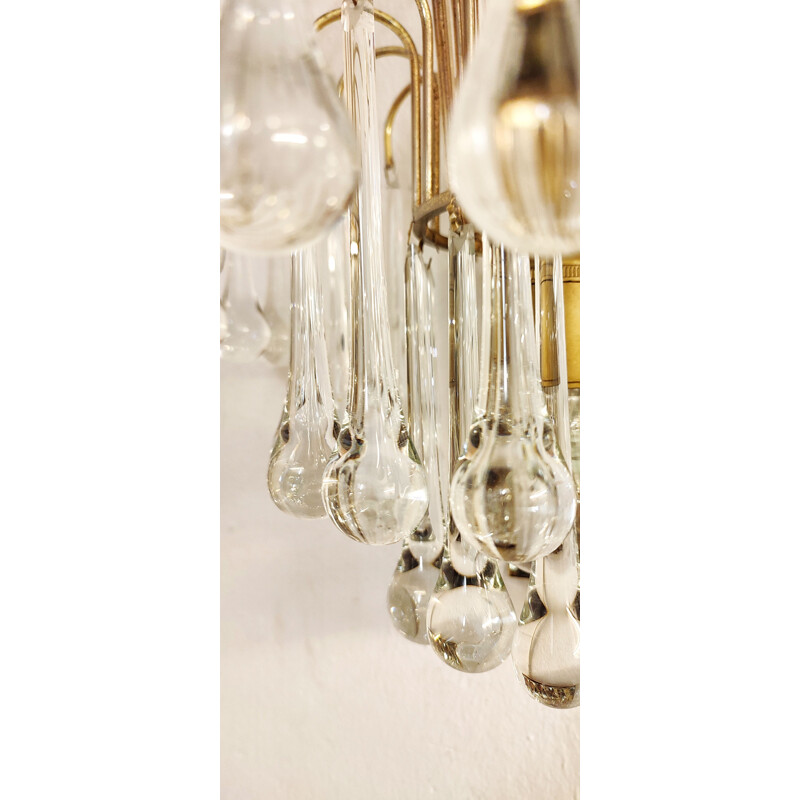 Venini" vintage wandlamp in kristal, Italië 1970