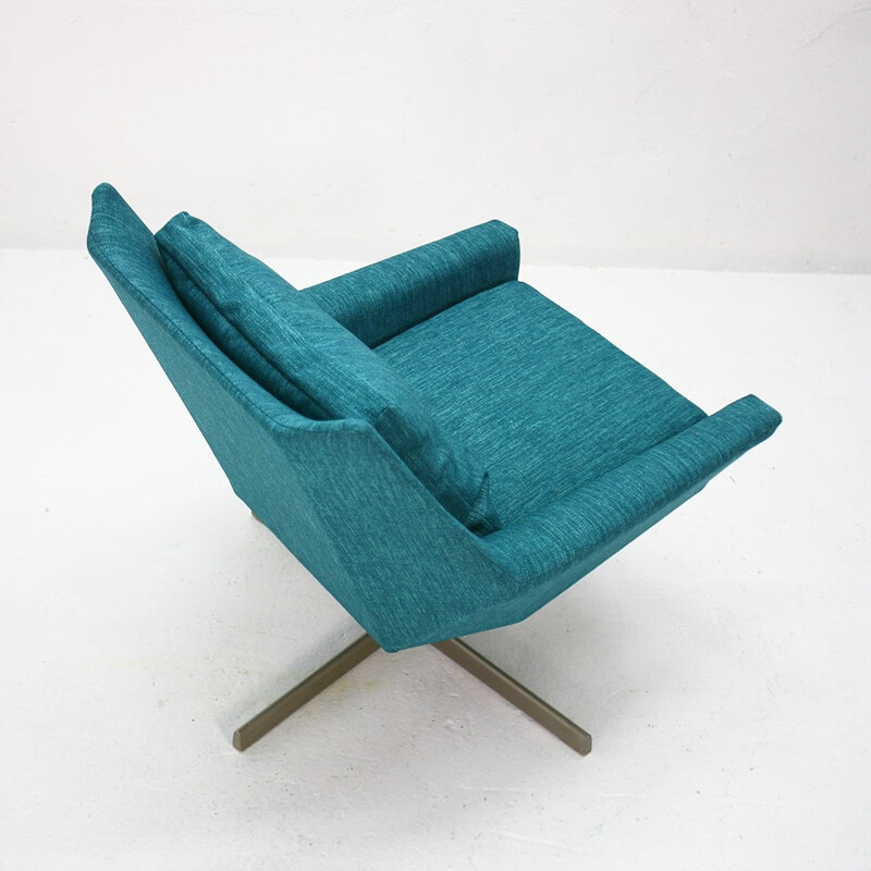 Reupholstered lounge chair, Bert LIEBER - 1961