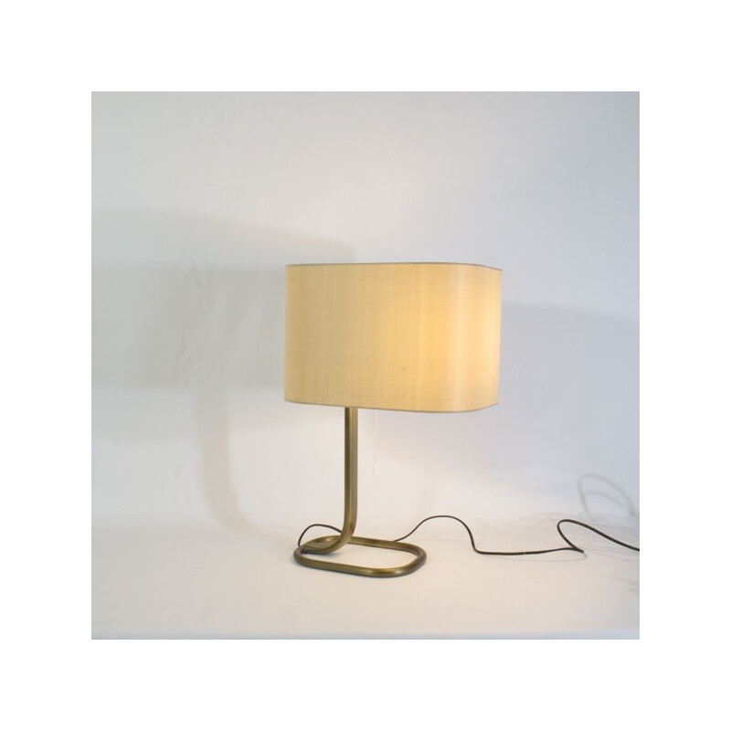 Vintage brass lamp by Swiss Lamps International, 1960