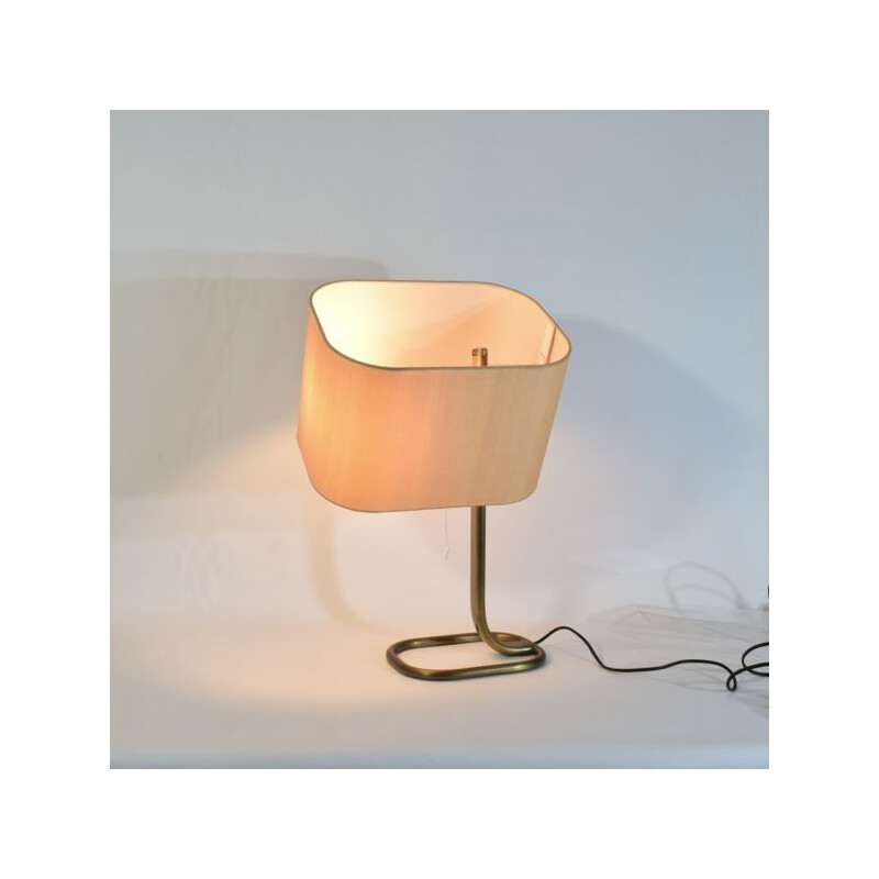 Lampe vintage en laiton de Swiss Lamps International, 1960