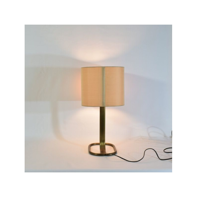 Vintage brass lamp by Swiss Lamps International, 1960