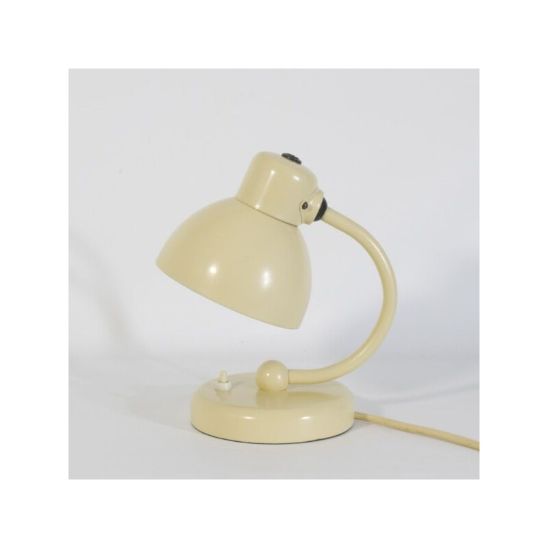 Vintage Kandem night stand lamp by Marianne Brandt and Hin Bredendieck, 1940