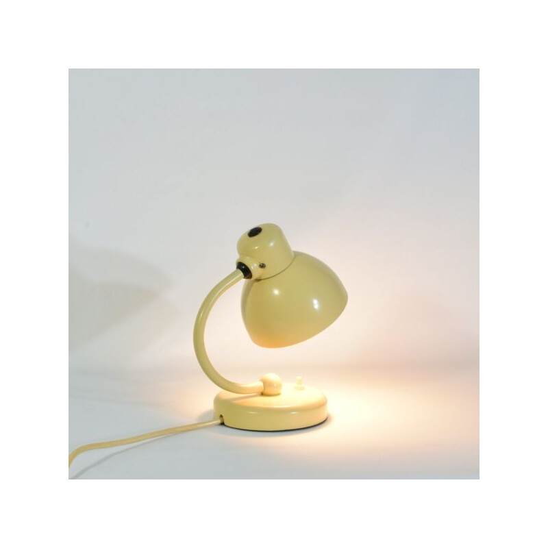 Vintage Kandem night stand lamp by Marianne Brandt and Hin Bredendieck, 1940