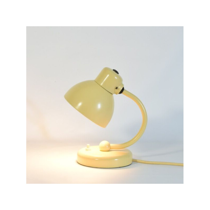 Vintage Kandem night stand lamp by Marianne Brandt and Hin Bredendieck, 1940