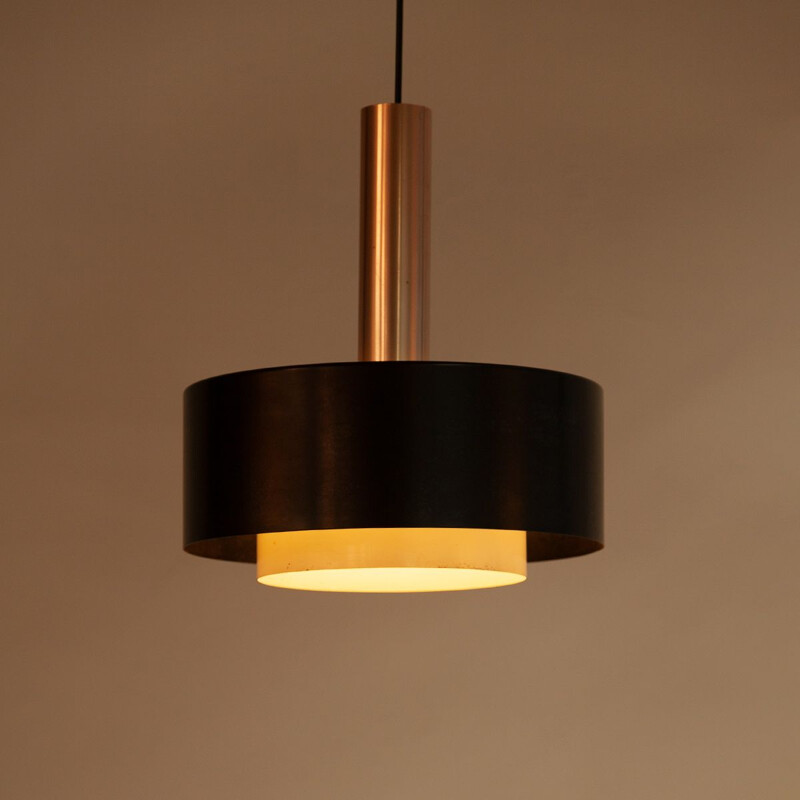 Vintage pendant lamp by N.J. Hiemstra for Hiemstra Evolux, 1960s