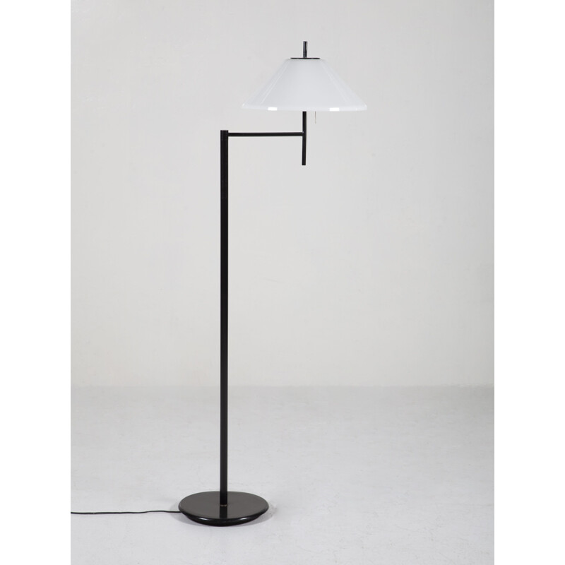 Vintage metal floor lamp by Hala, 1980s