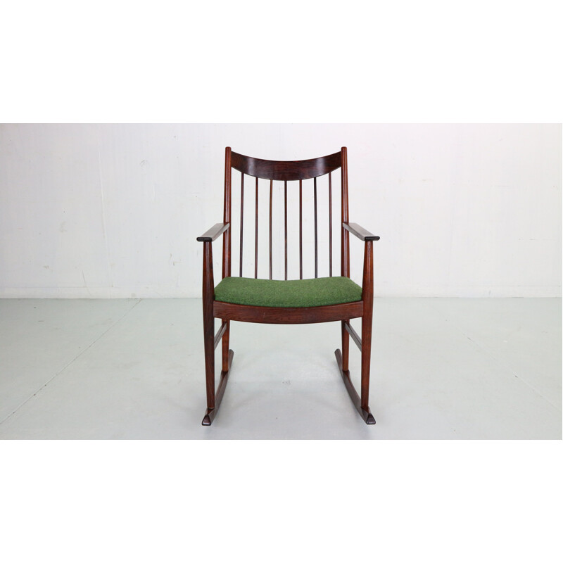 Vintage rocking chair by Arne Vodder for Sibast, Denmark 1960s