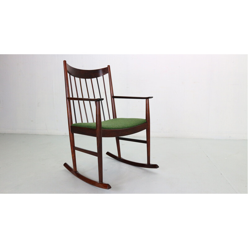 Vintage rocking chair by Arne Vodder for Sibast, Denmark 1960s