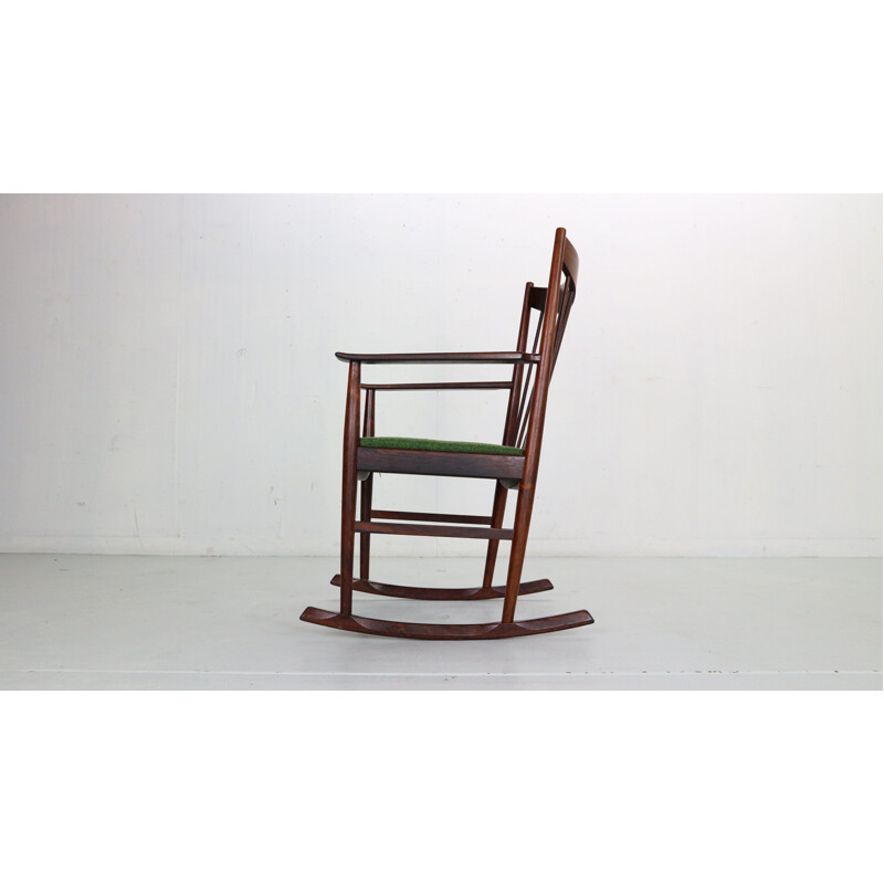 Vintage schommelstoel van Arne Vodder voor Sibast, Denemarken 1960