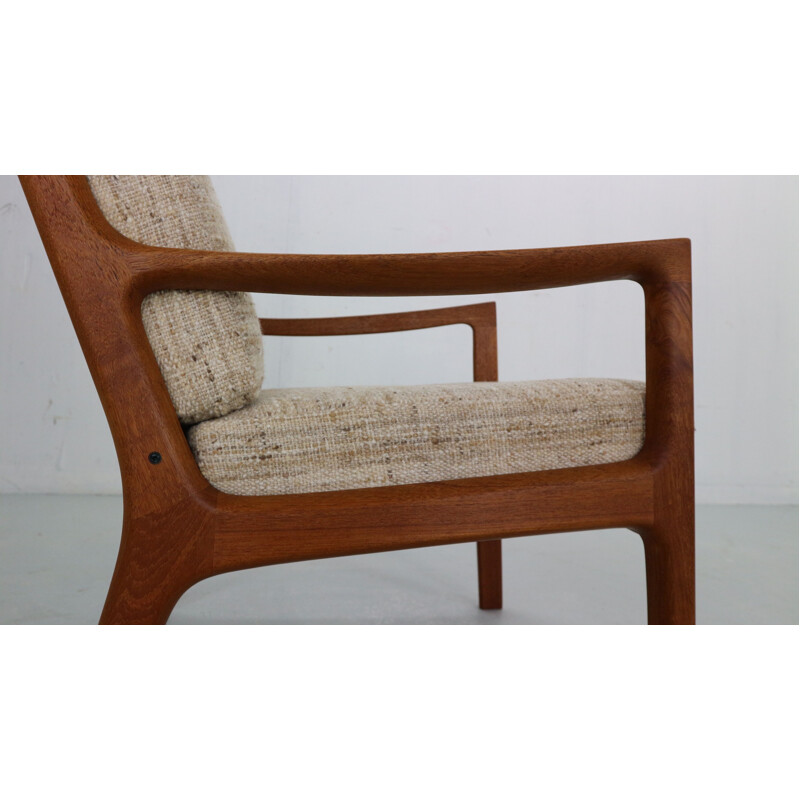 Vintage teak FD-109 lounge chair by Ole Wanscher for France & Søn, Denmark 1956s